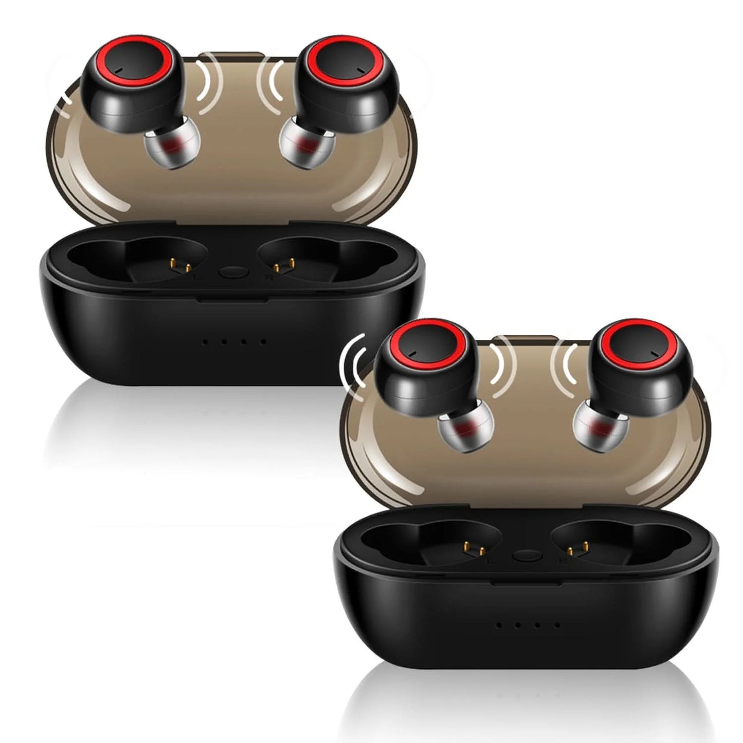 5 Core Mini Bluetooth Wireless Earbuds with Noise Cancelling Technology